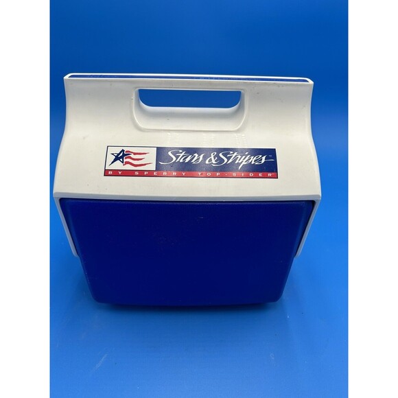 Igloo MiniMate Personal Cooler Lunchbox~Stars & Stripes Sperry Topsider - Picture 1 of 9